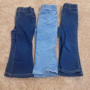 Cat & Jack Kids Leggings - Dark Blue and Light Blue